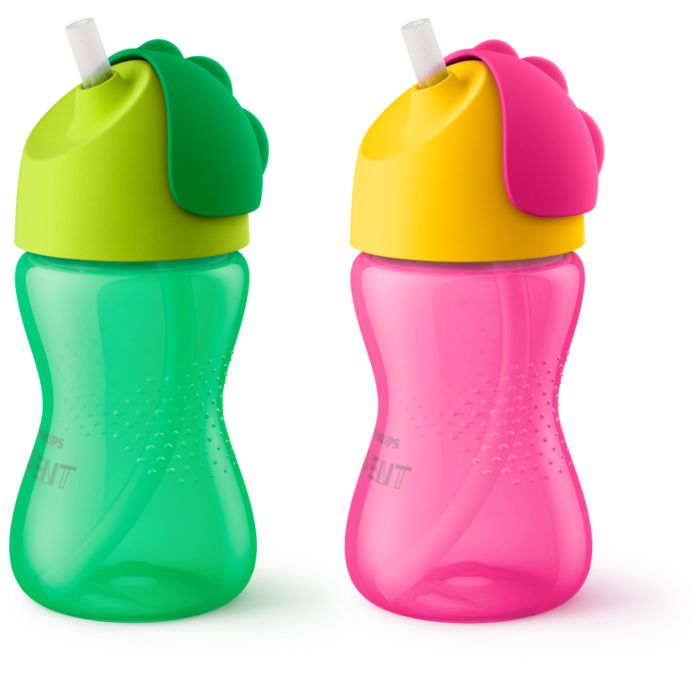 Philips Avent Bendy Straw Cup, 300ml  Mixed