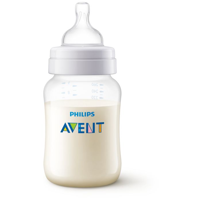 Philips Avent Anti-Colic Baby Bottle, 260ml,  Clear