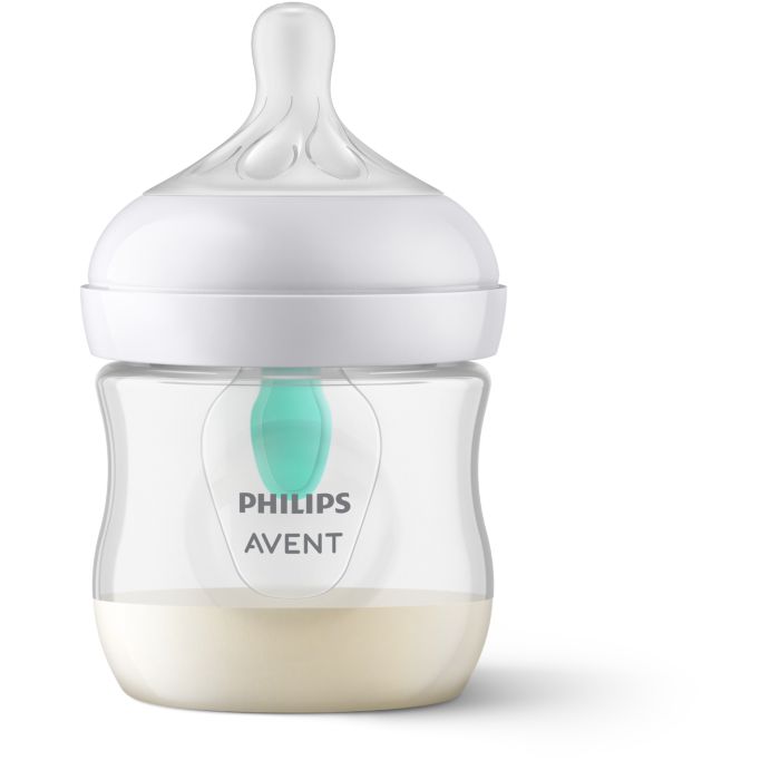 Philips Avent Natural Response Bottle with AirFree Vent, 125ml  Clear