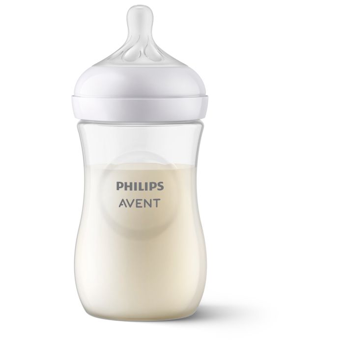 Philips Avent Natural Response Baby Bottle, 260ml, 1-pack  Clear