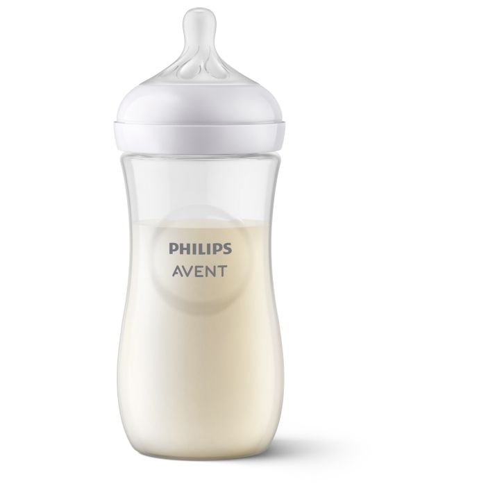 Philips Avent Natural Response Baby Bottle, 330ml, 1-pack  Clear