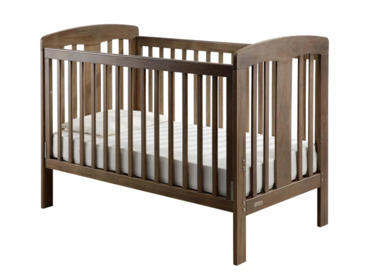Grotime   Pearl 4-in-1 cot  Baby Bed with Mattress and Bella Change Table Mountain Ash - Babyworth
