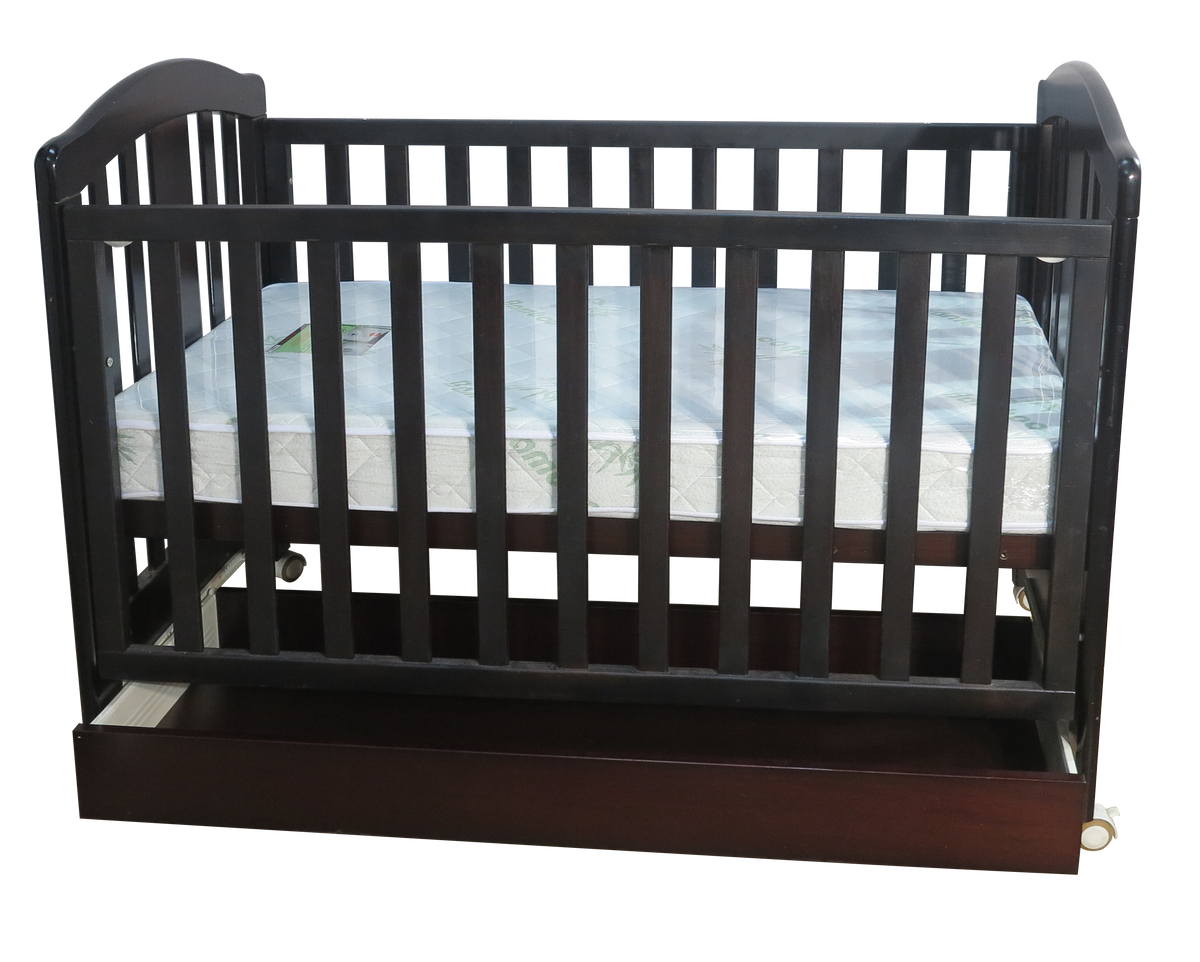 Babyworth Classic Cot With Drawer Option With Mattress - Babyworth