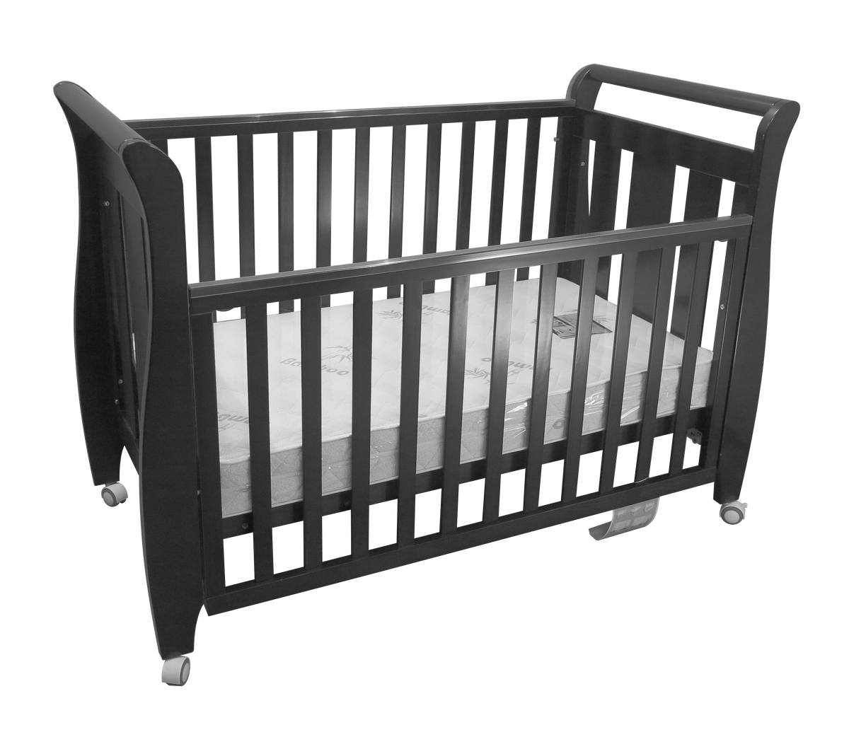 Babyworth Urban Sleigh Cot+Change Table+Chest With Changing Top Option With Mattress - Babyworth