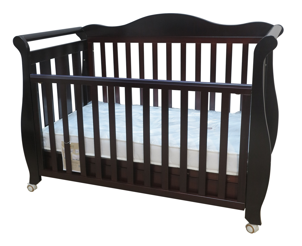Babyworth Imperial Sleigh Cot With Drawer+Maxi Cosi Vita Car Seat+Luxi Pram Package - Babyworth