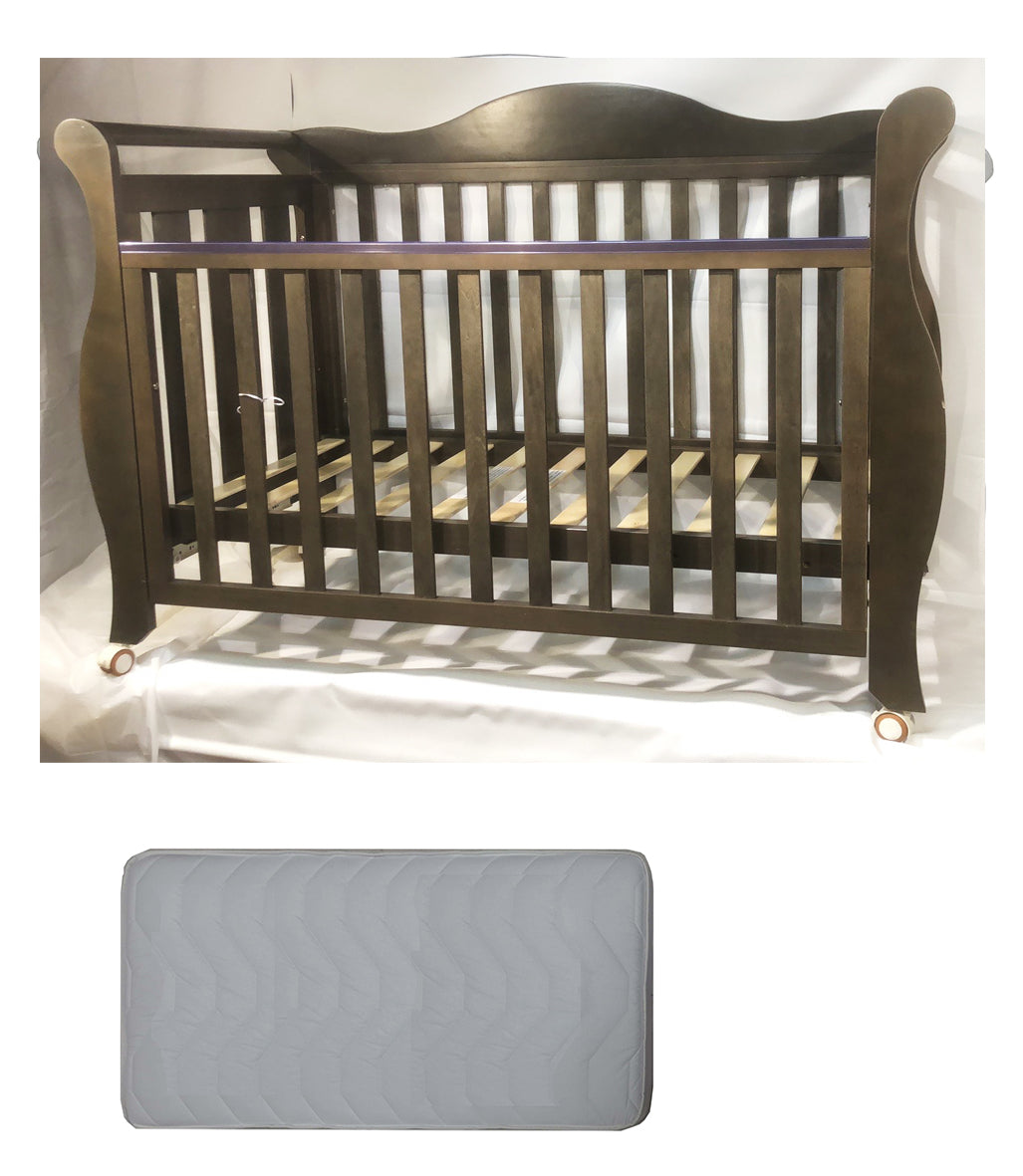 Babyworth  Imperial Sleigh Cot With Mattress - Babyworth