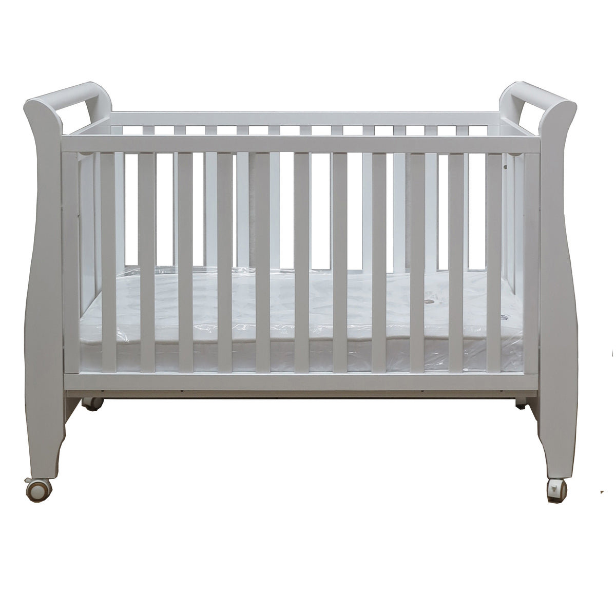 Babyworth  B4 Urban Sleigh Cot & Mattress - Babyworth