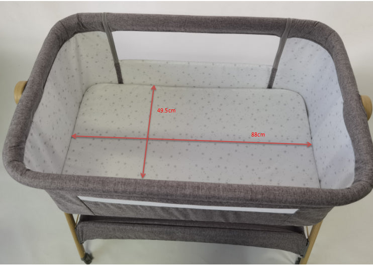Babyworth Deluxe Co Sleeper With Net - Babyworth