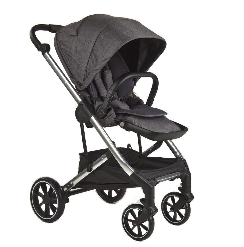 Babyworth Royal Sleigh Cot with Drawer & Change Table & Chest & Robe & Net With Stand &Mother's Choice Car Seat & Luxi Pram Option With Mattress - Babyworth