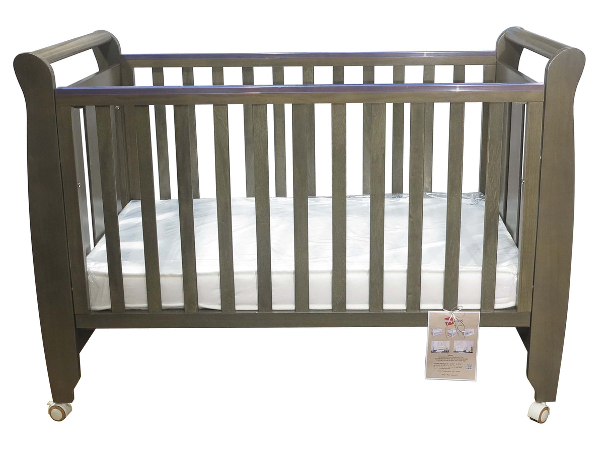 Babyworth Urban Sleigh Cot+Change Table+Chest With Changing Top Option With Mattress - Babyworth