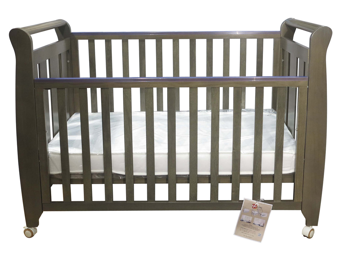 Babyworth Urban Sleigh Cot+Change Table+Chest With Changing Top Option With Mattress - Babyworth