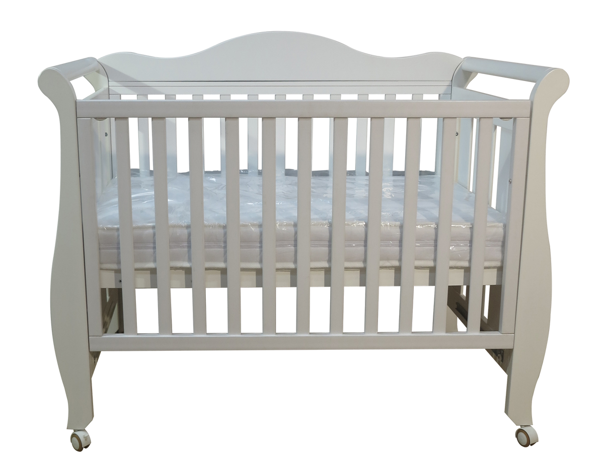 Babyworth Imperial Sleigh Cot With Drawer+Maxi Cosi Vita Car Seat+Luxi Pram Package - Babyworth