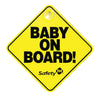 SAFETY 1ST BABY ON BOARD CARD YELLOW / BLUE / PINK - Babyworth