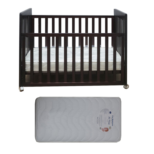 Babyworth Pioneer Cot Baby Bed Option with Mattress - Babyworth