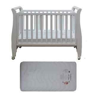 Babyworth  B4 Urban Sleigh Cot & Mattress - Babyworth