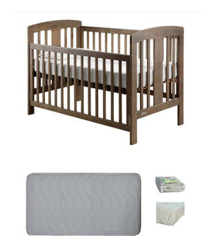 Grotime   Pearl 4-in-1 cot  Baby Bed with Mattress - Babyworth