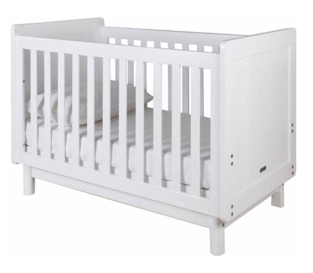 Grotime Scandi Cot Baby Bed with Mattress Babyworth