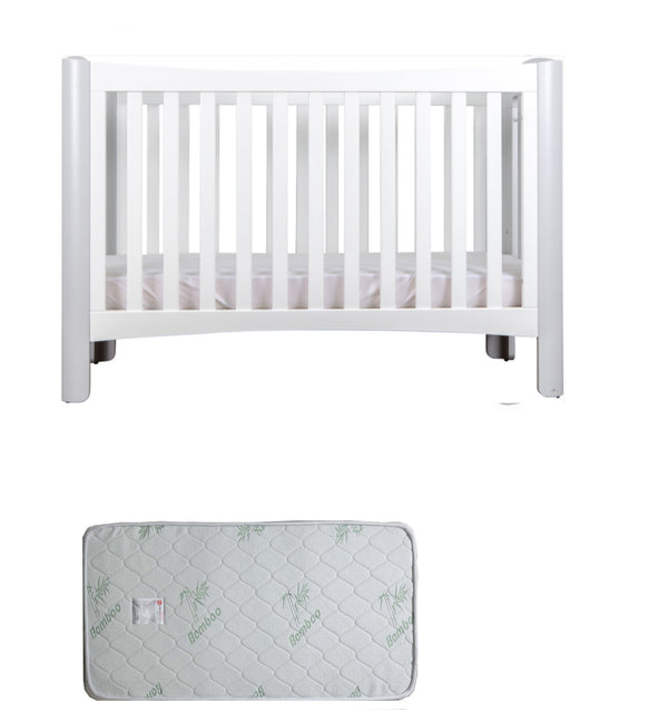 Grotime    Helsinki  Cot  Baby Bed with Mattress - Babyworth