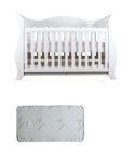 Grotime   Imperial Cot  Baby Bed with Mattress - Babyworth