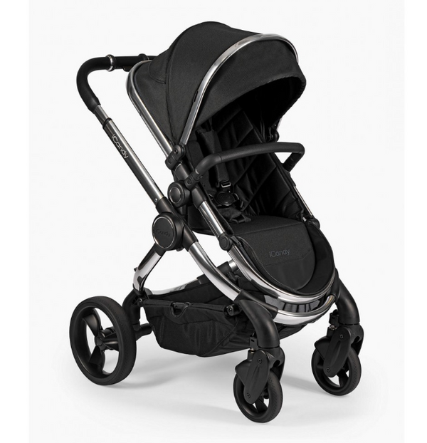 ICANDY PEACH 2020 PRAM IN BLACK TWILL Babyworth