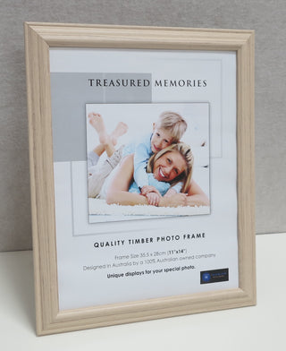 Picture Frame For Photo 11x14" / 35.5 x 28 CM  Victory Ash Color - Babyworth