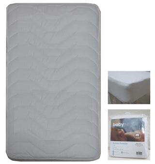 Babyworth Cot Mattress  With Innerspring & Cotton Cover - Babyworth