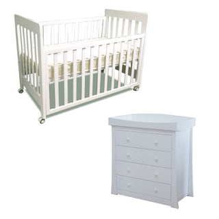 Babyworth  B1 Pioneer Cot  Chest  With Change Top Package - Babyworth