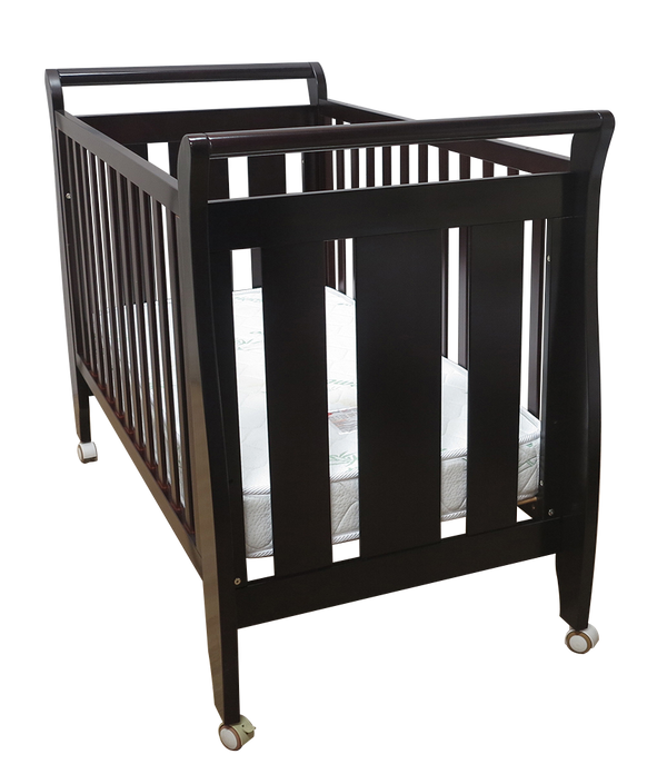 Babyworth Urban Sleigh Cot+Change Table+Chest With Changing Top Option With Mattress - Babyworth