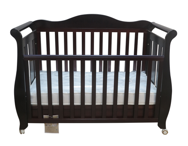 Babyworth  Imperial Sleigh Cot With Drawer And Mattress - Babyworth