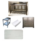 Babyworth Imperial Sleigh Cot Change Table Chest Package - Babyworth