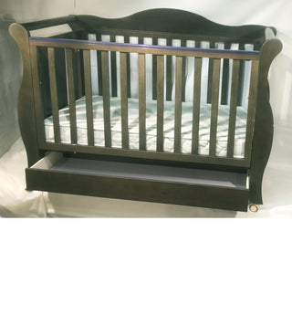 Babyworth  Imperial Sleigh Cot With Drawer And Mattress - Babyworth