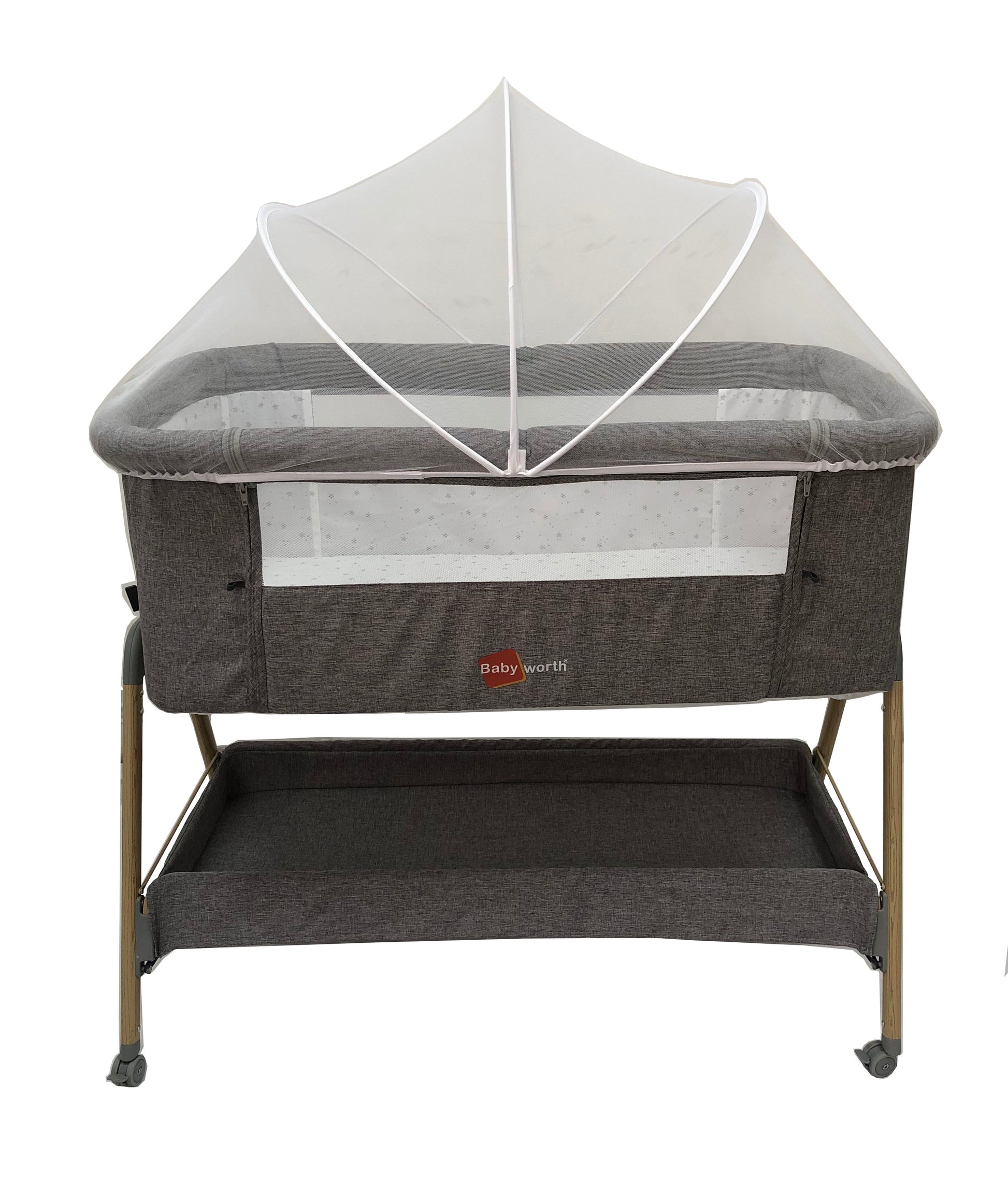 Babyworth Deluxe Co Sleeper With Net - Babyworth