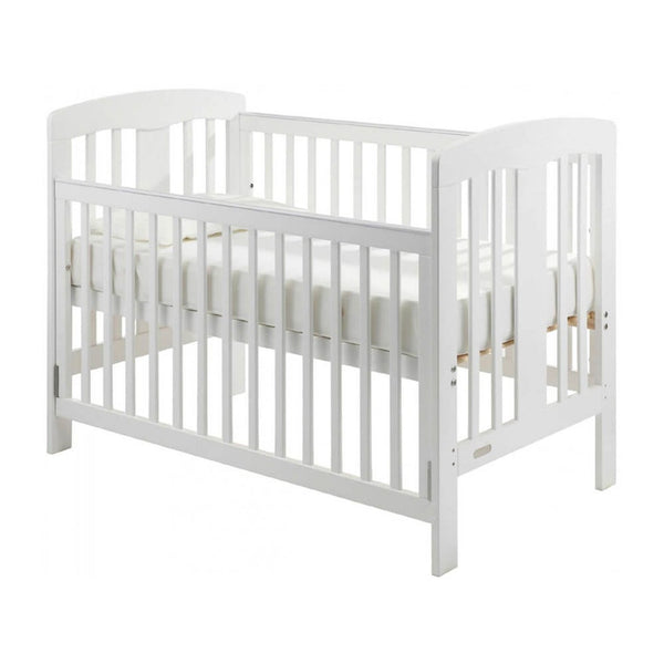Grotime   Pearl 4-in-1 cot  Baby Bed with Mattress and Change Table White Package - Babyworth